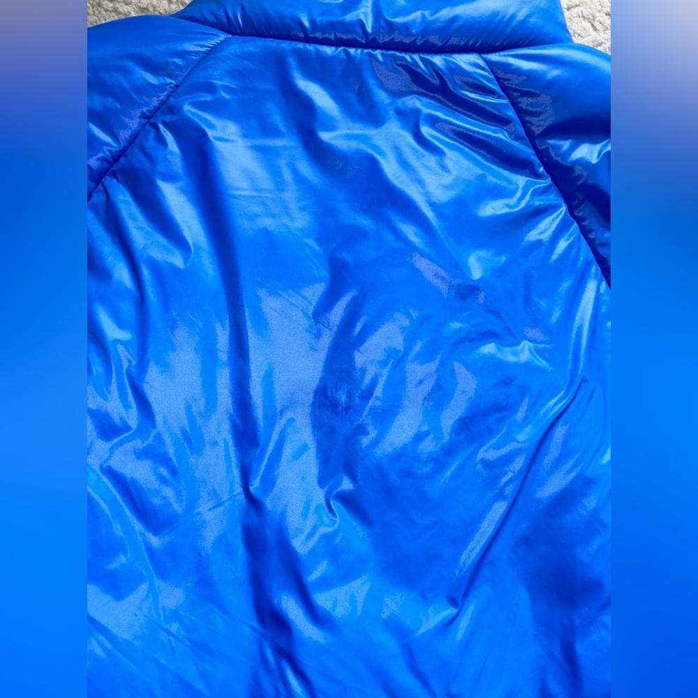 Yeezy x Gap Royal Blue Puffer Jacket - Picture 11 of 13
